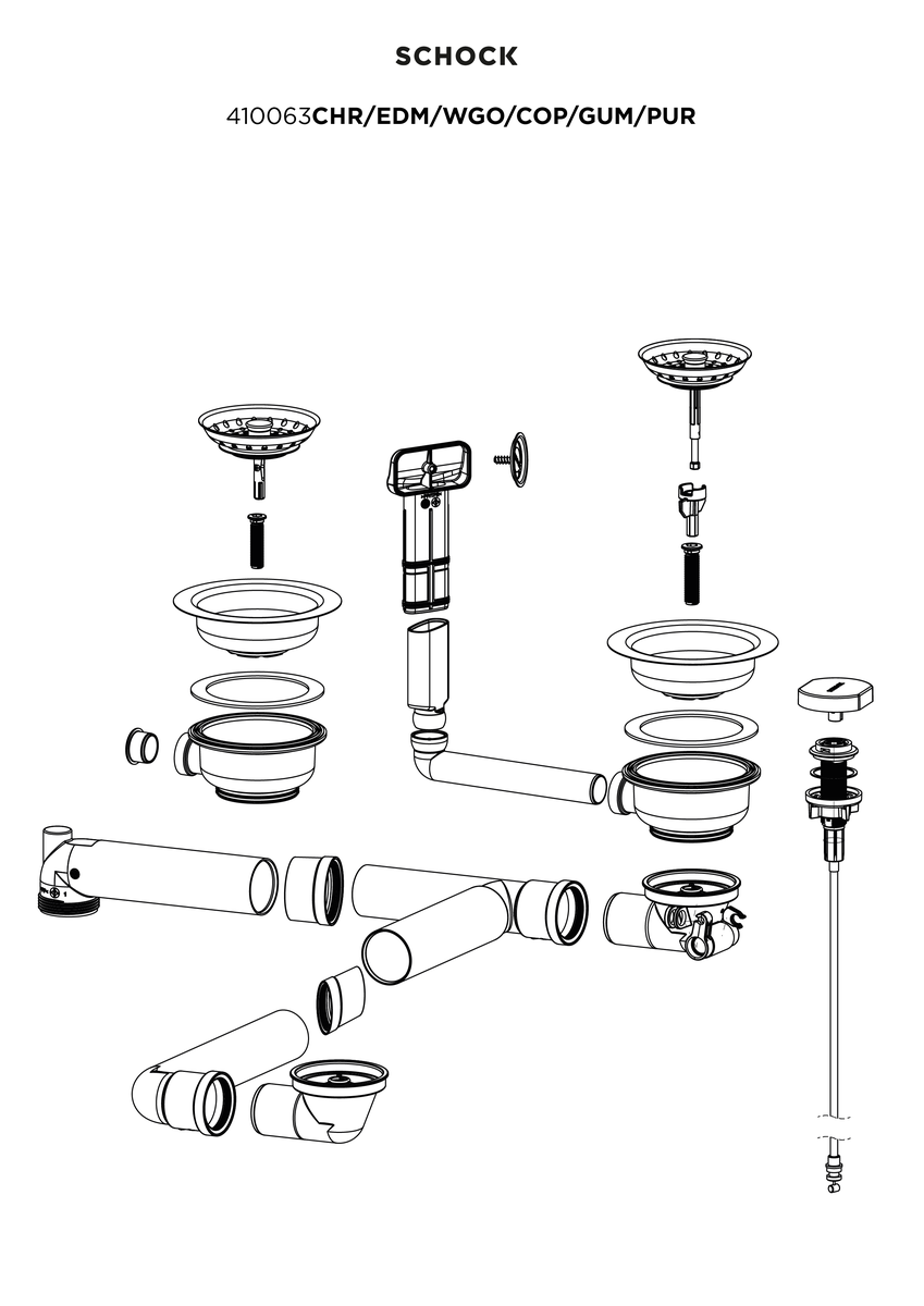 Automatic drain kit 410063CHR