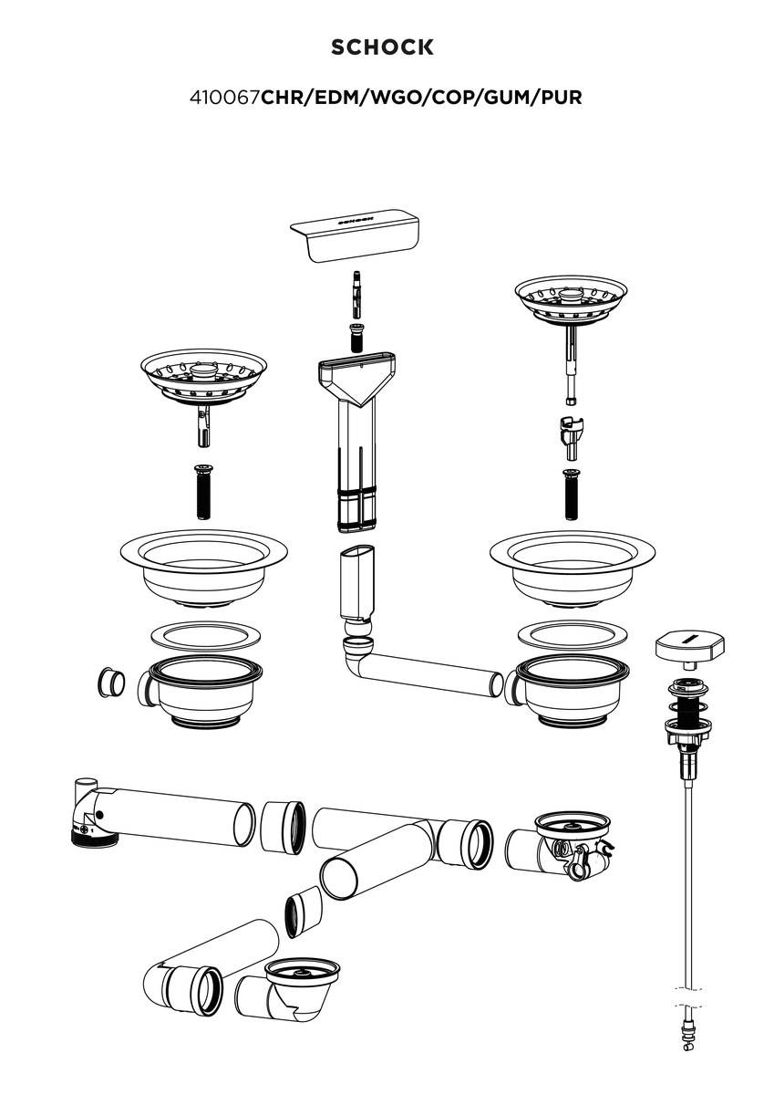 Automatic drain kit 410067CHR