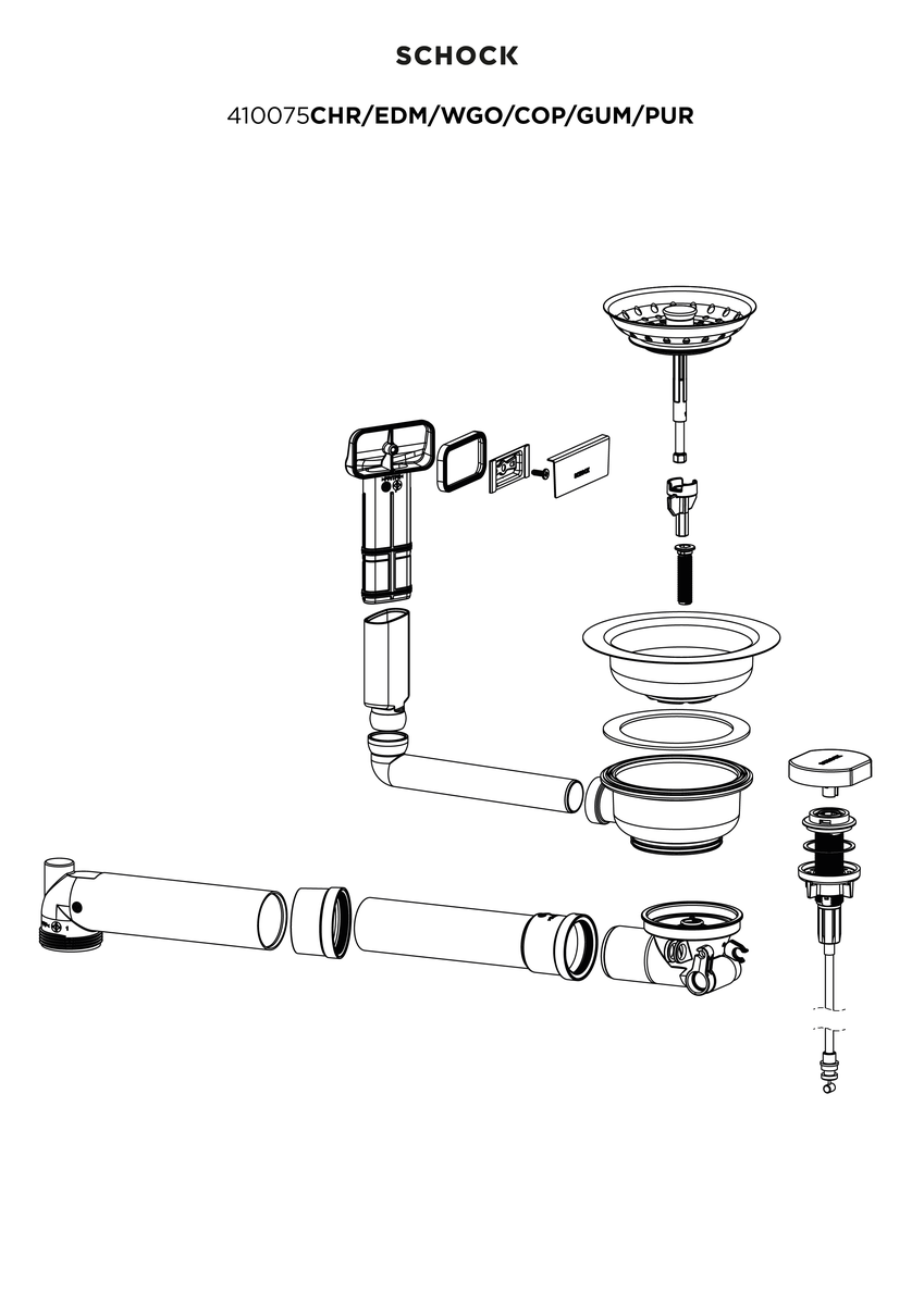 Automatic drain kit 410075CHR