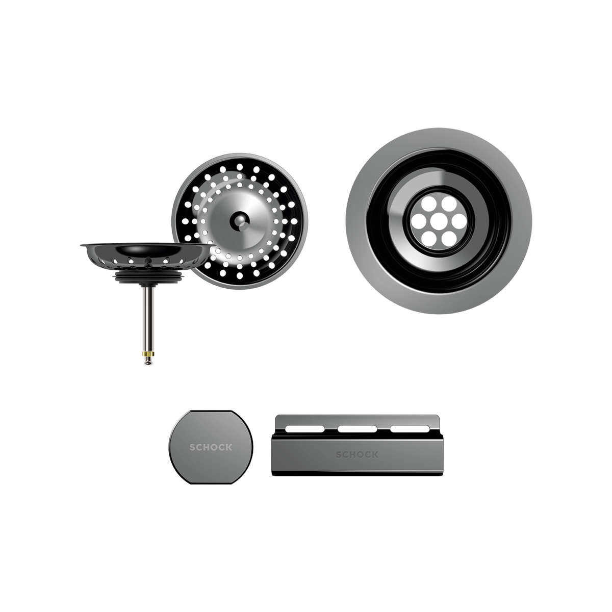 Visible parts in Gunmetal 629371GUM
