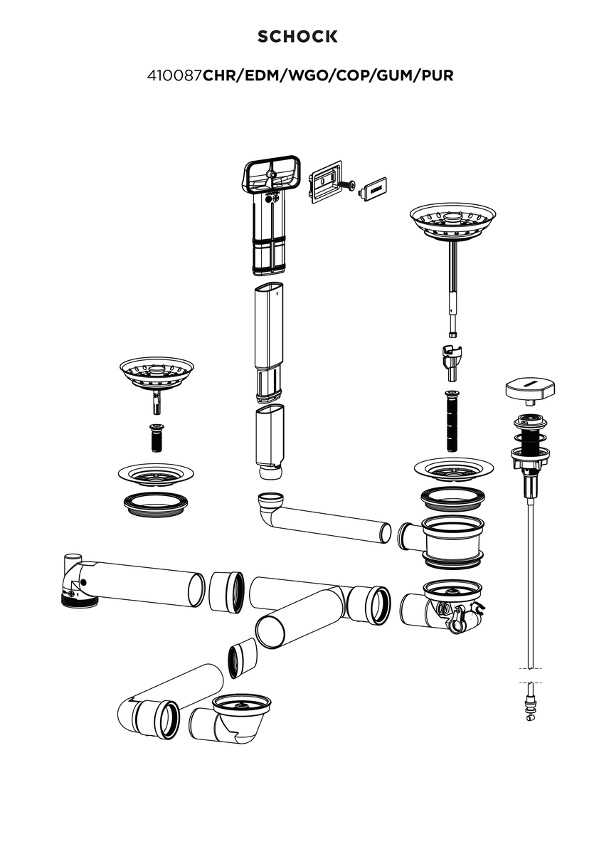 Automatic drain kit 410087CHR