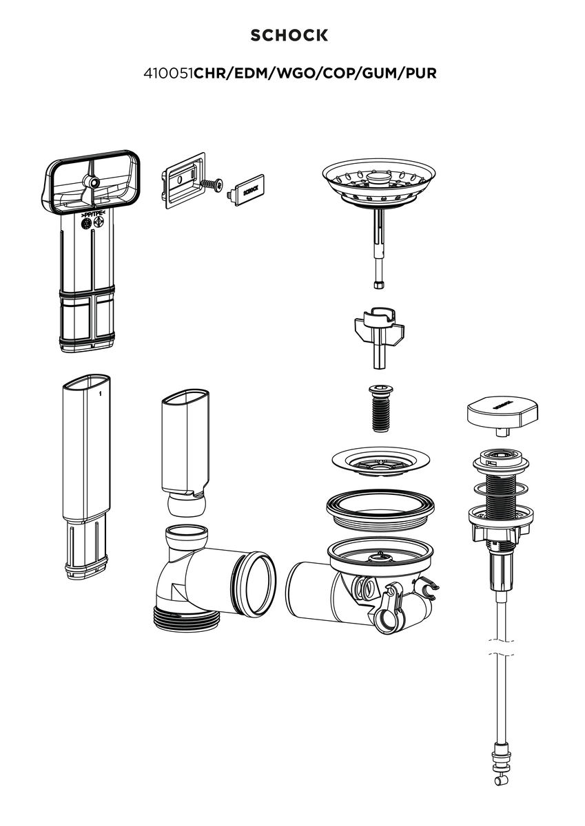 Automatic drain kit 410051CHR