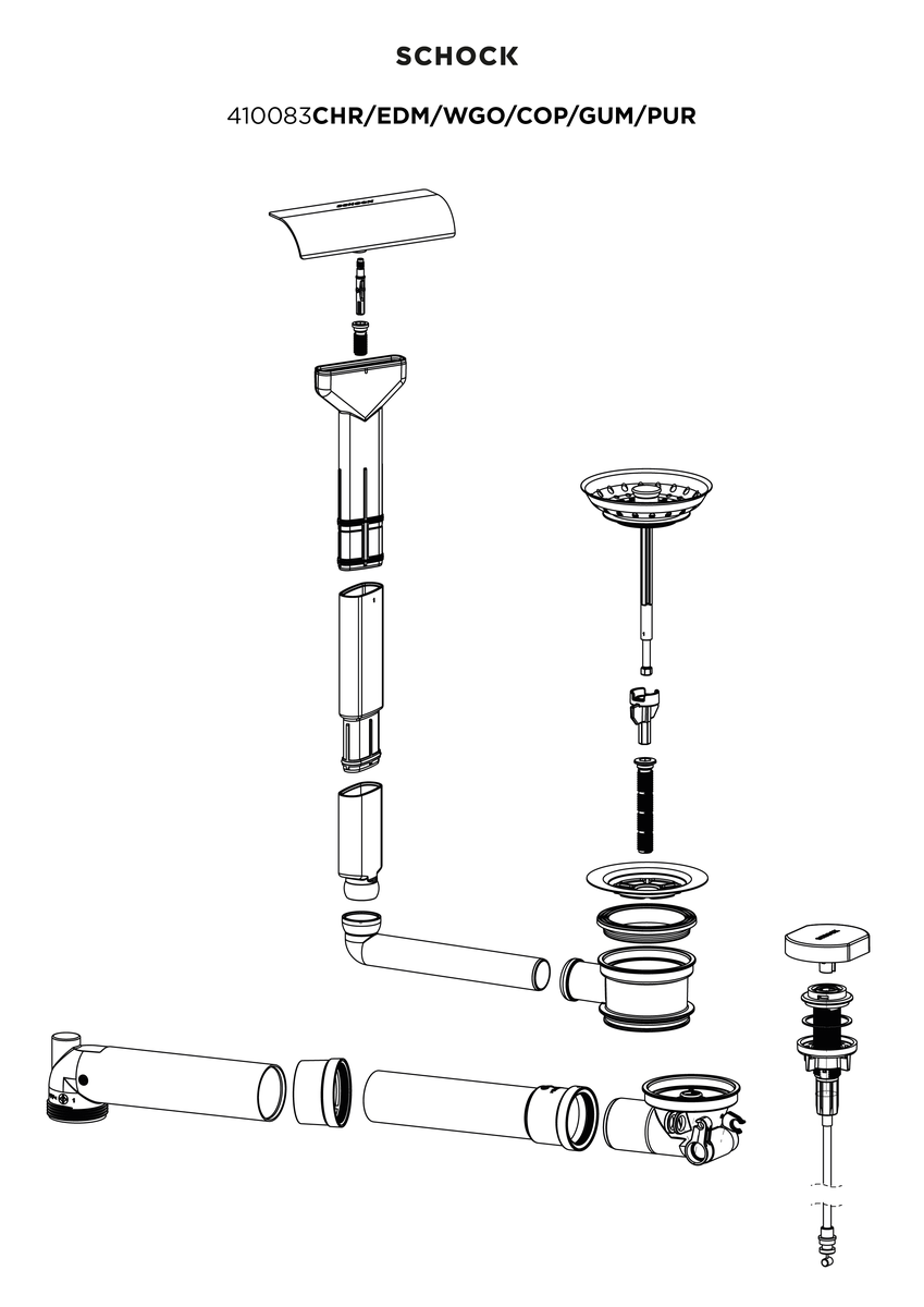 Automatic drain kit 410083CHR