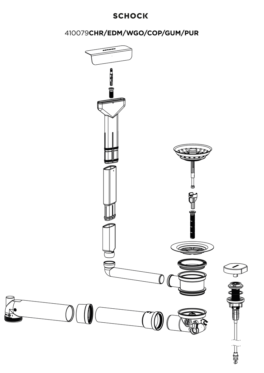 Automatic drain kit 410079CHR