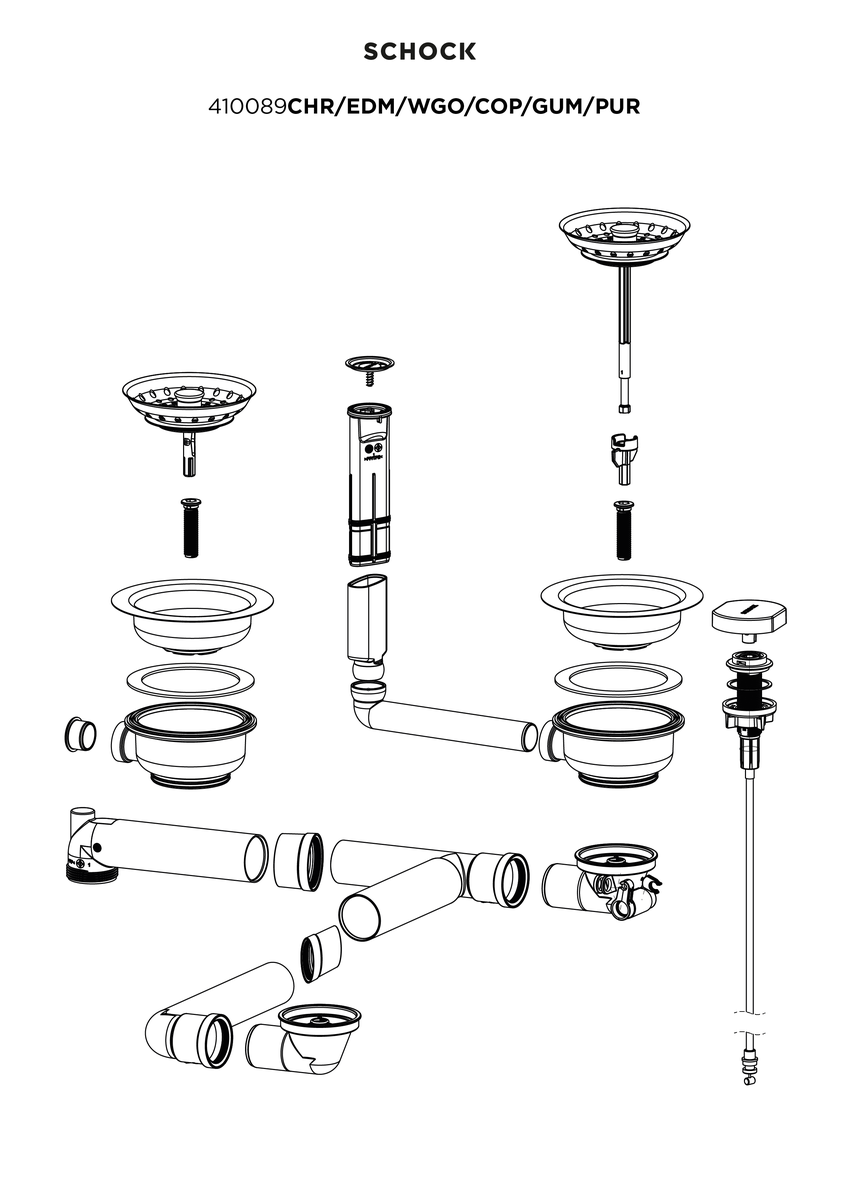 Automatic drain kit 410089CHR