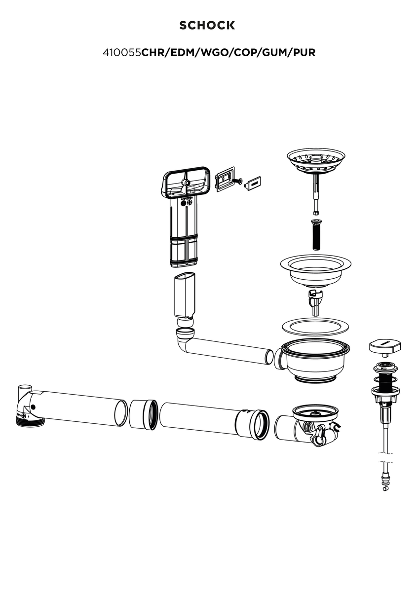 Automatic drain kit 410055CHR