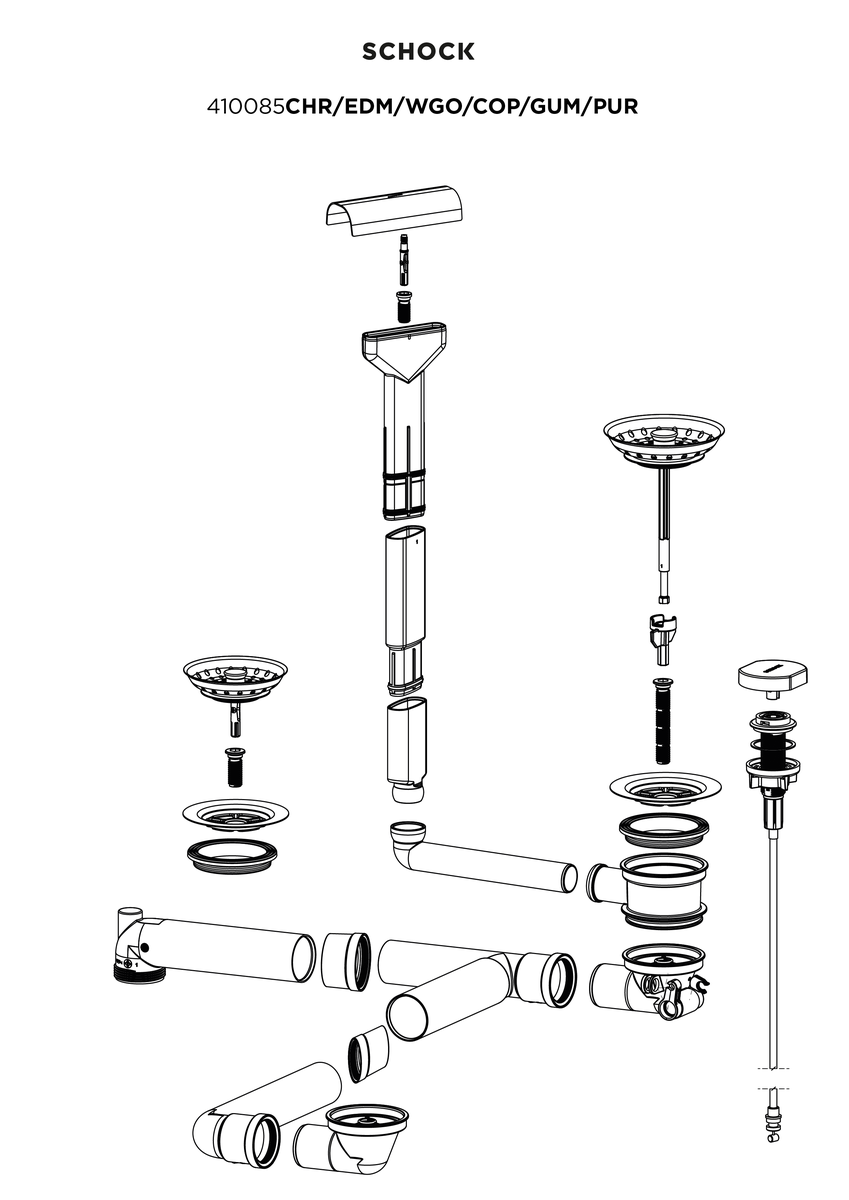 Automatic drain kit 410085CHR