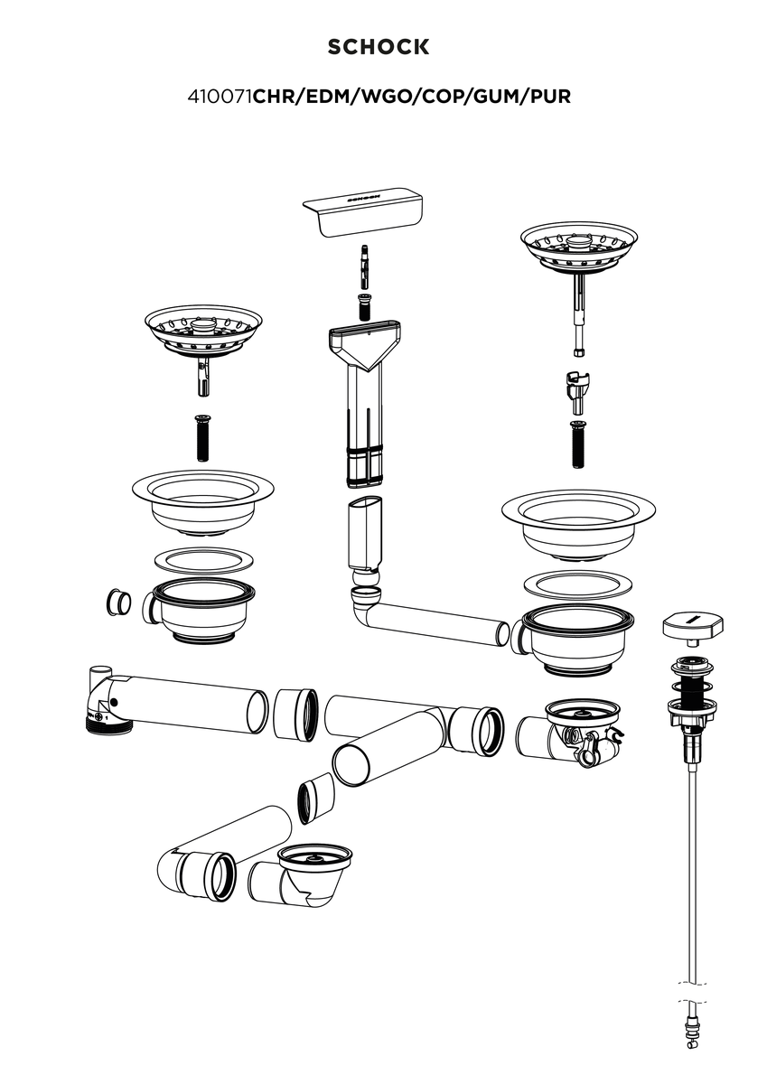 Automatic drain kit 410071CHR